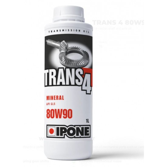 Oil -IPONE- TRANS4 80W90 transmission 1L