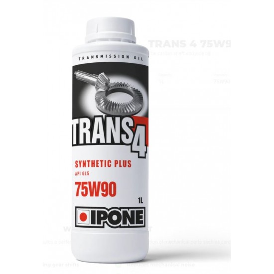 Olej -IPONE- TRANS4 75W90 převodovka 1L